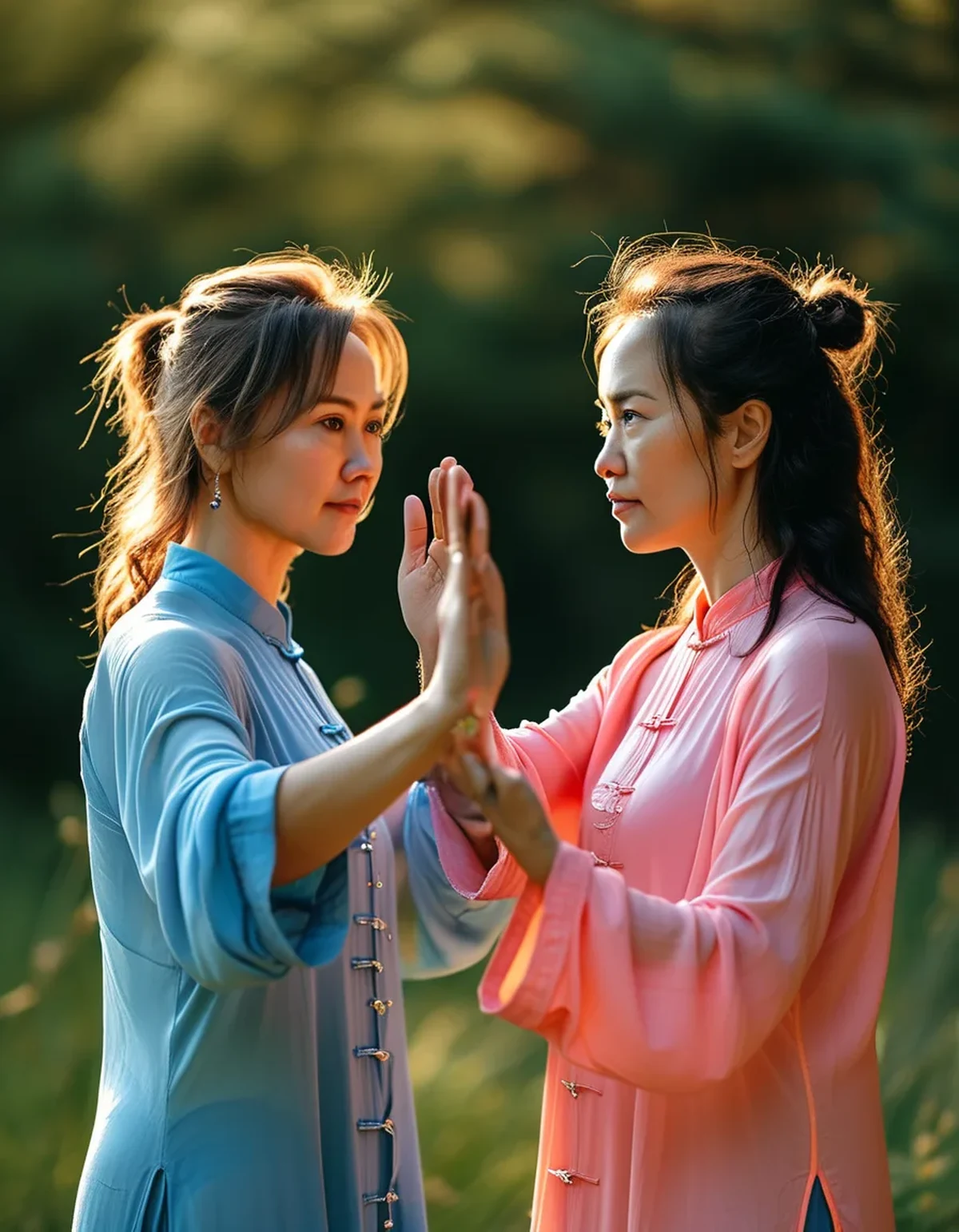 What Push Hands Actually Teaches That Solo Tai Chi Practice Can't